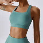 julia sports bra green