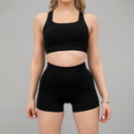 zwarte fitness short Julia