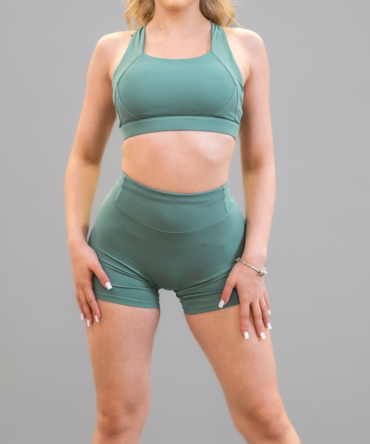 groene fitness short Julia